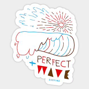 Perfect Wave Sticker